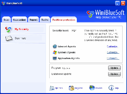 screenshot WiniBleuSoft