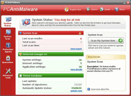 screenshot PCAntiMalware