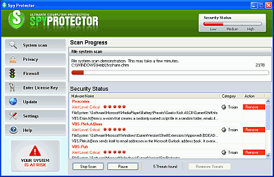 screenshot Spy Protector