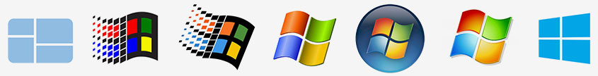 Alle Microsoft logo's 